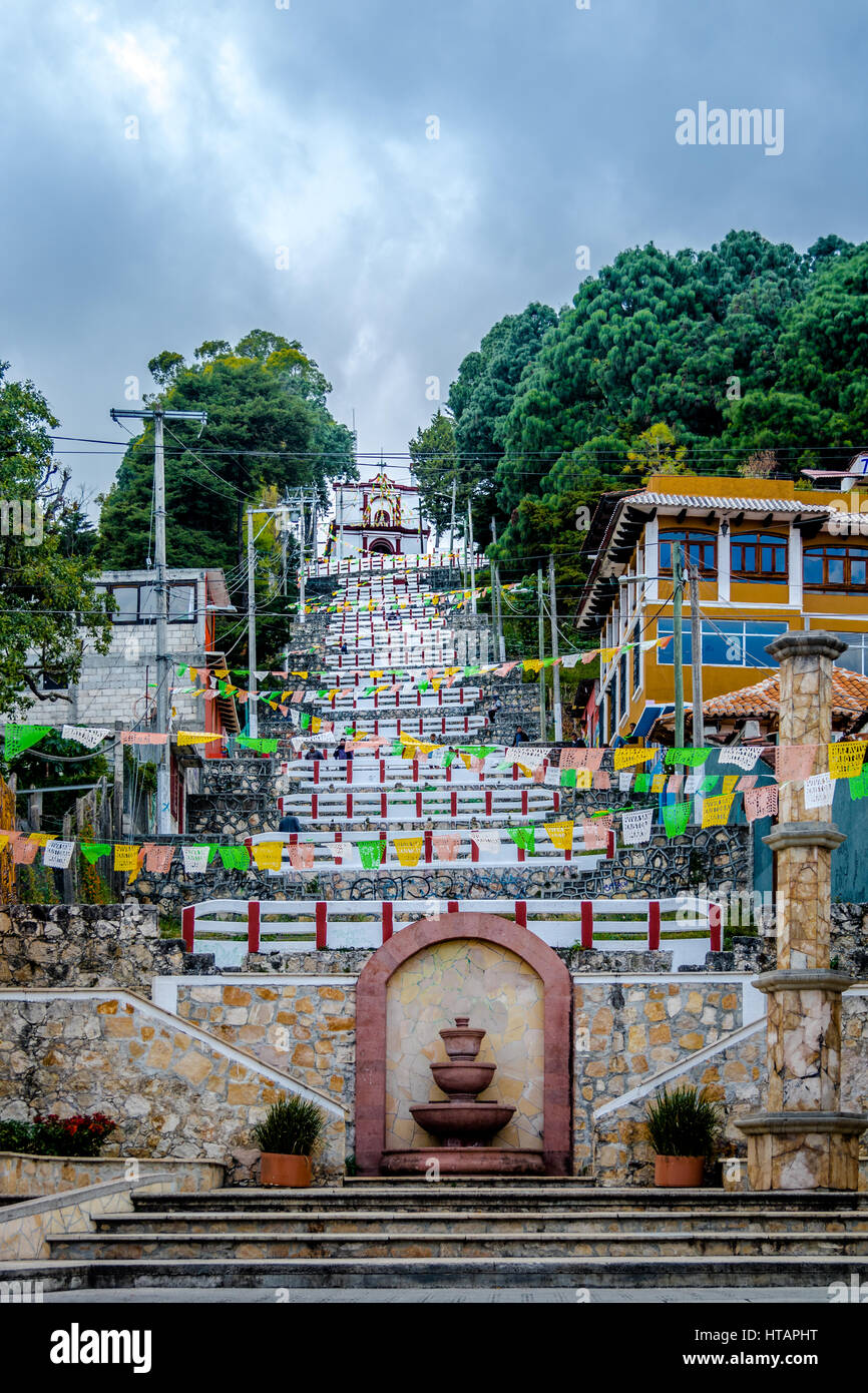 La Iglesia del Cerrito - San Cristobal de las Casas, Chiapas, Messico Foto Stock