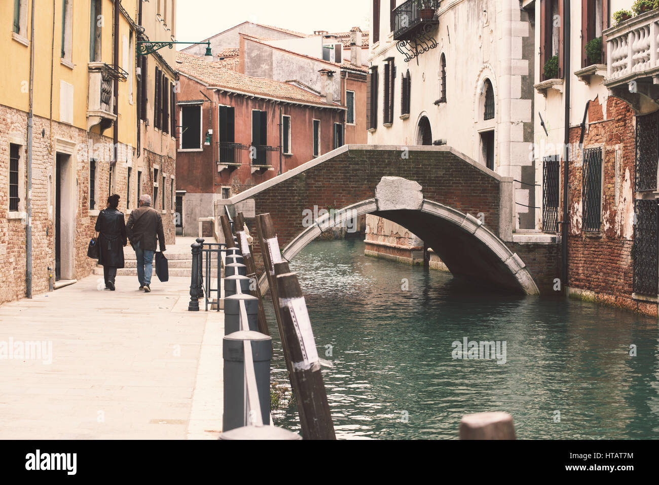 Ponte pedonale di venezia immagini e fotografie stock ad alta ...