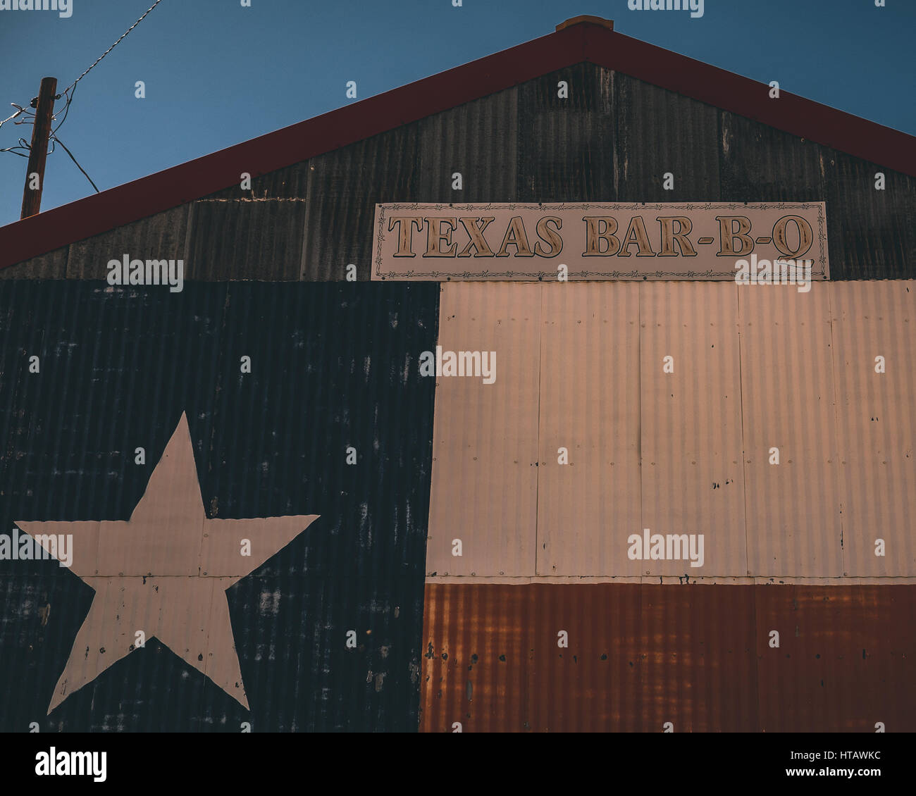 Punto mediano Cafe, Route 66, Adrian, Texas, Stati Uniti d'America Foto Stock