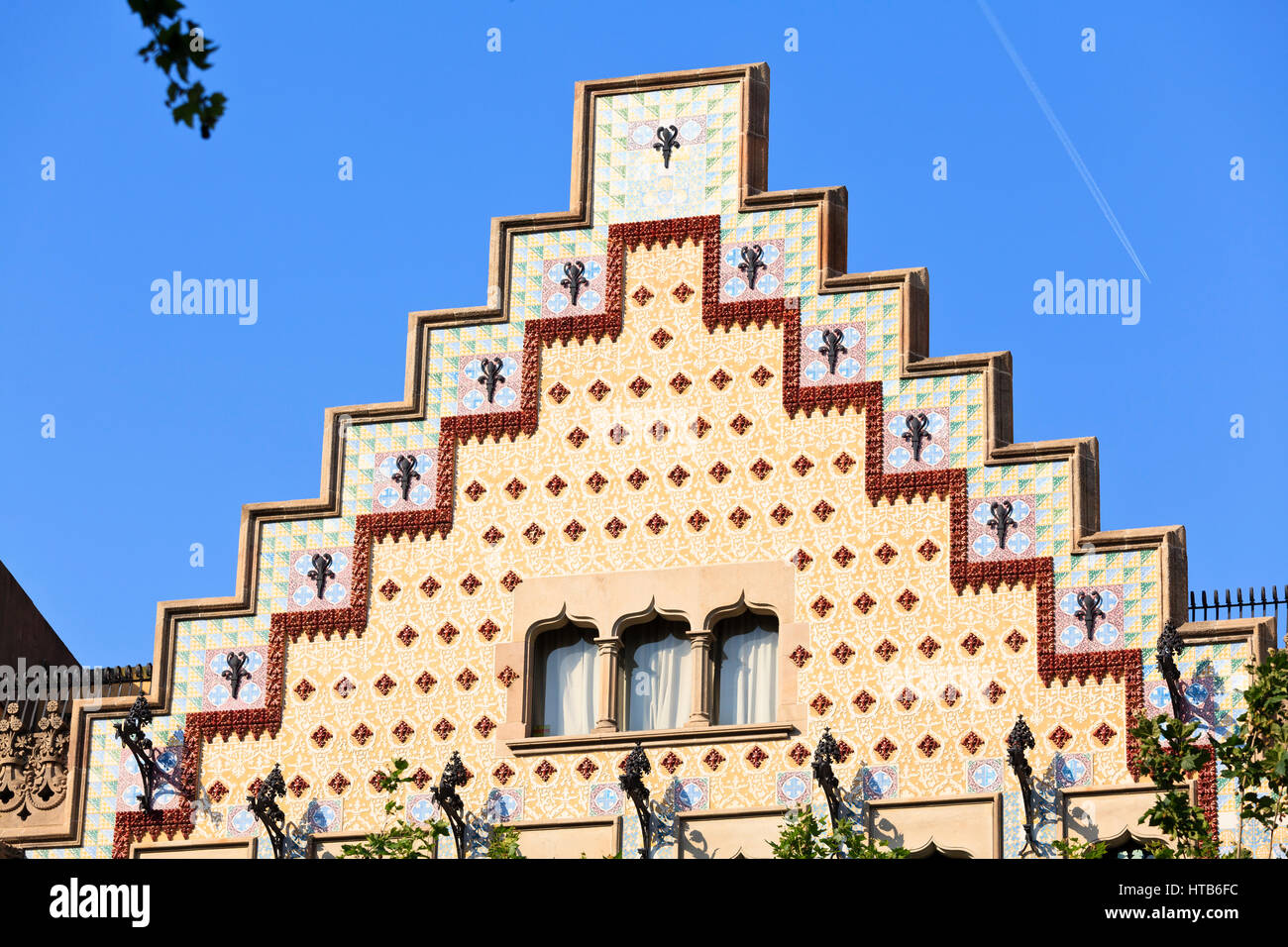 Gaudi Casa Batllo, Barcellona, Spagna Foto Stock