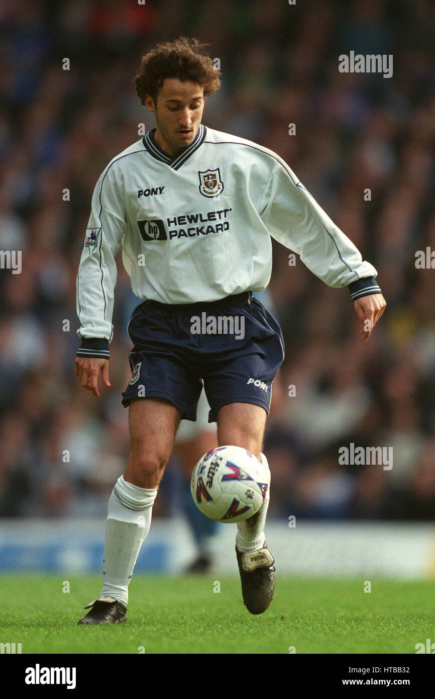 MAURICIO TARICCO Tottenham Hotspur FC 13 Marzo 1999 Foto Stock