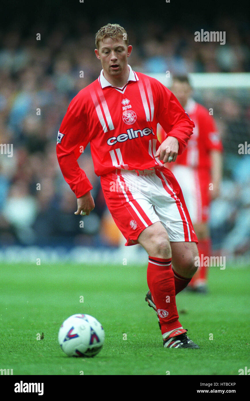 ALUN ARMSTRONG MIDDLESBROUGH FC 22 Aprile 1999 Foto Stock