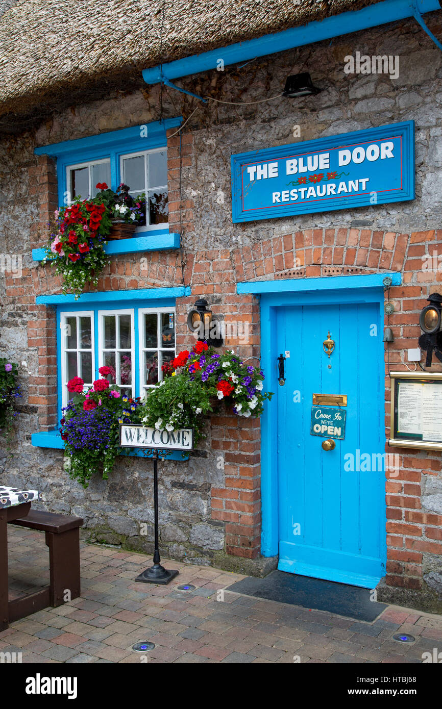 Cottage Cafe a Adare, County Limerick, Repubblica di Irlanda Foto Stock