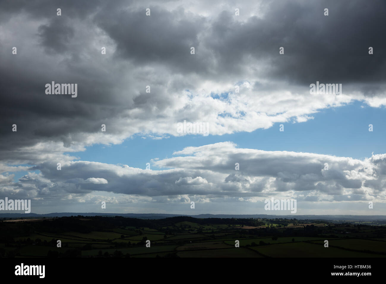 Sky, Somerset, Inghilterra, Regno Unito Foto Stock