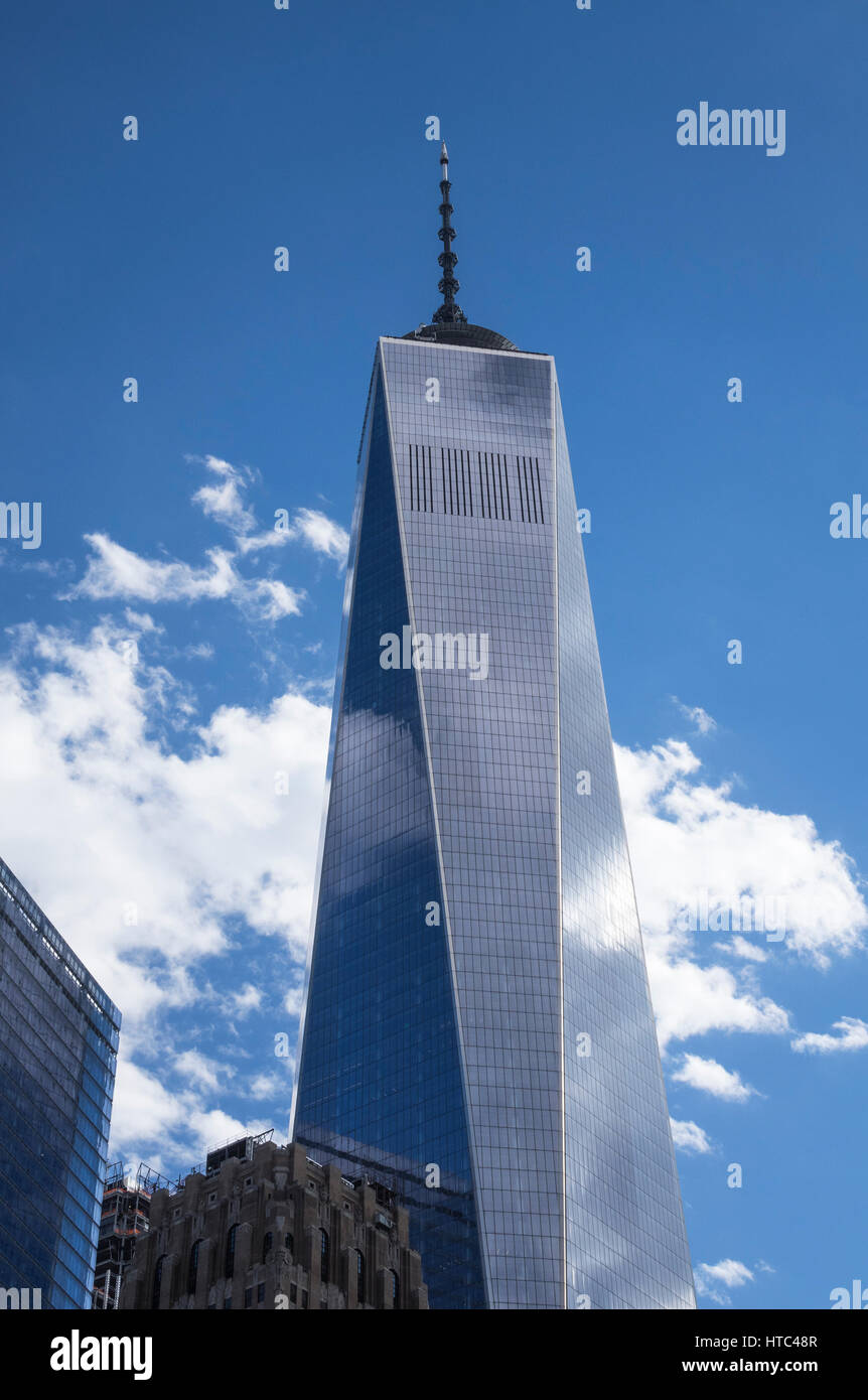 La libertà Torre del World Trade Center a New York City Foto Stock