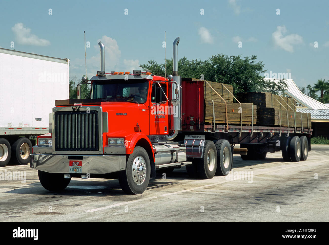 Western Star Carrello in Florida, Stati Uniti d'America Foto Stock