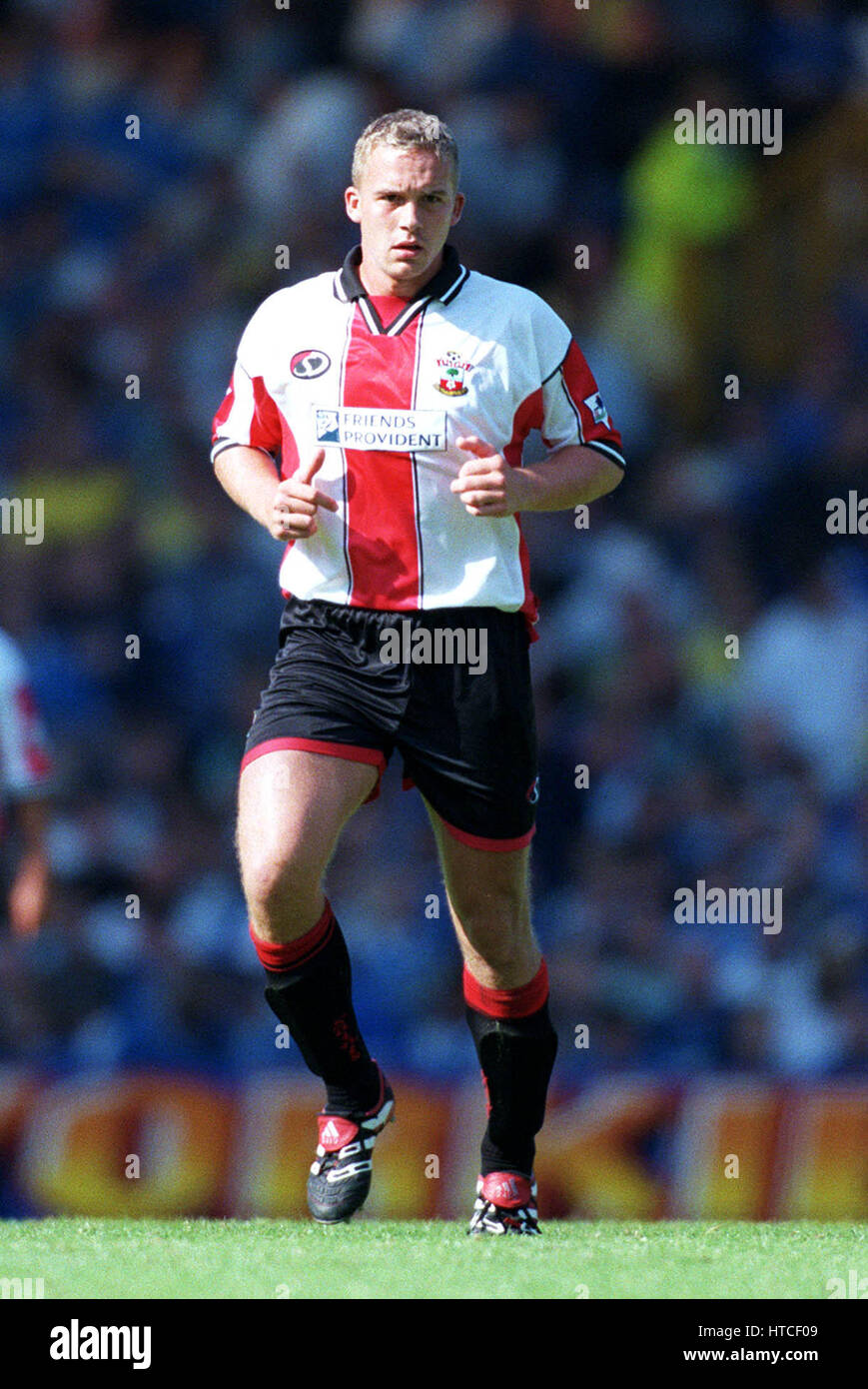 KEVIN DAVIES SOUTHAMPTON FC 21 Agosto 1999 Foto Stock