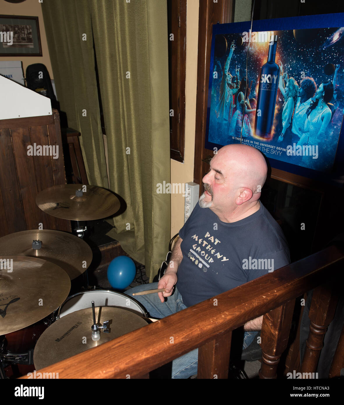 Un grande concerto a Limone Piemonte Foto Stock