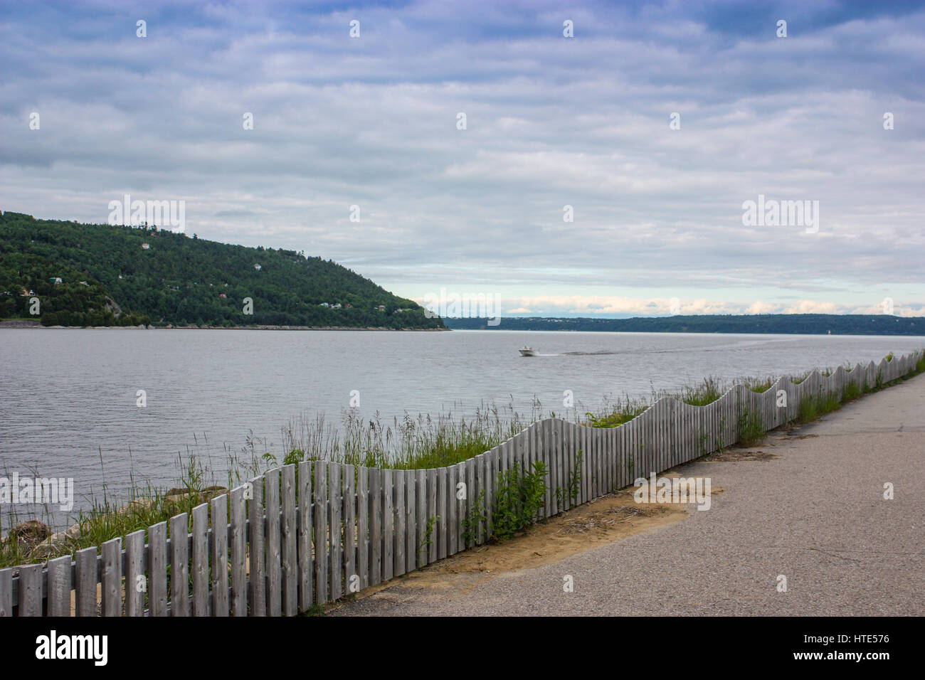 Charlevoix Baie-Saint-Paul bay Foto Stock