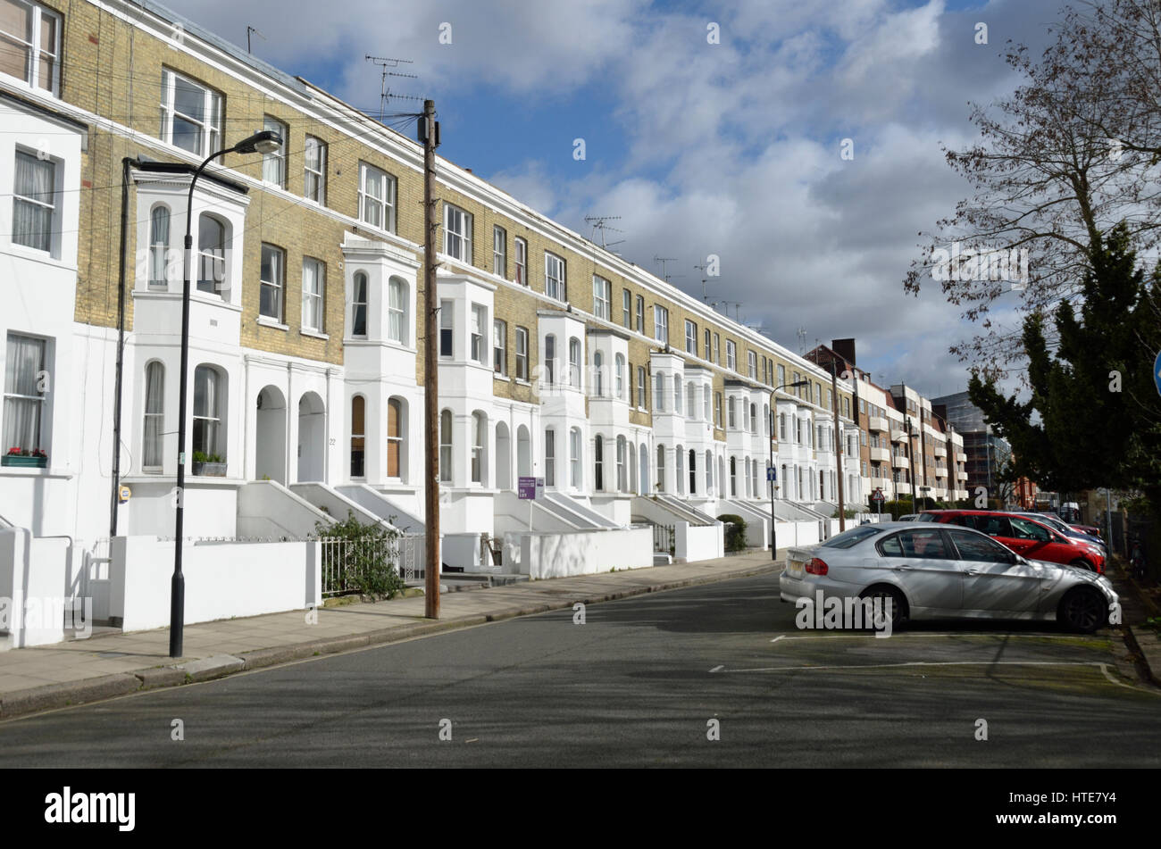 Westcroft Square, Hammersmith W6, Londra, Regno Unito. Foto Stock
