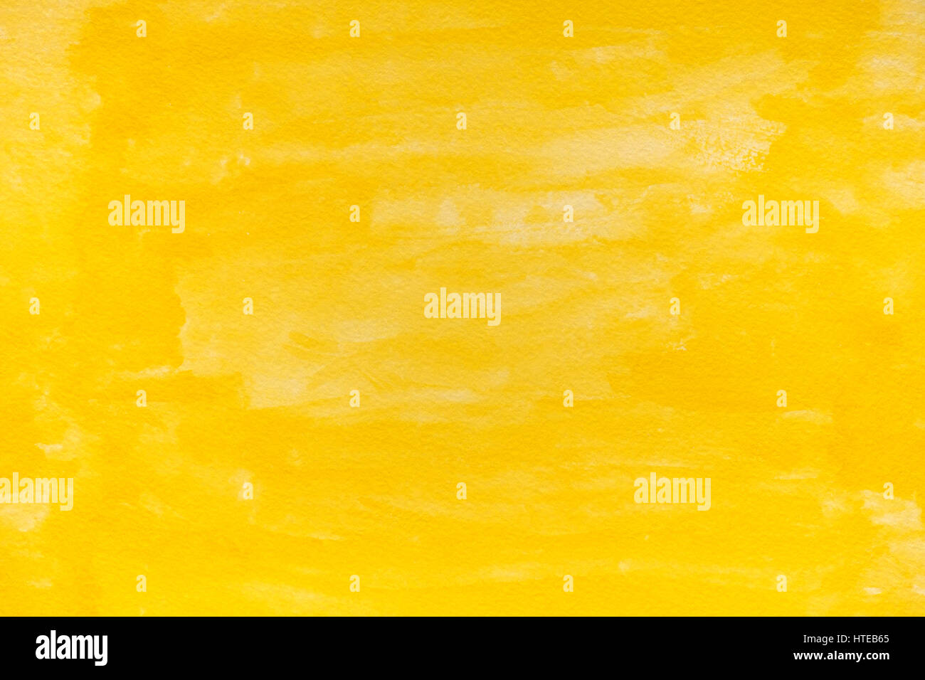 Abstract acquerello giallo dello sfondo. Close up. Foto Stock