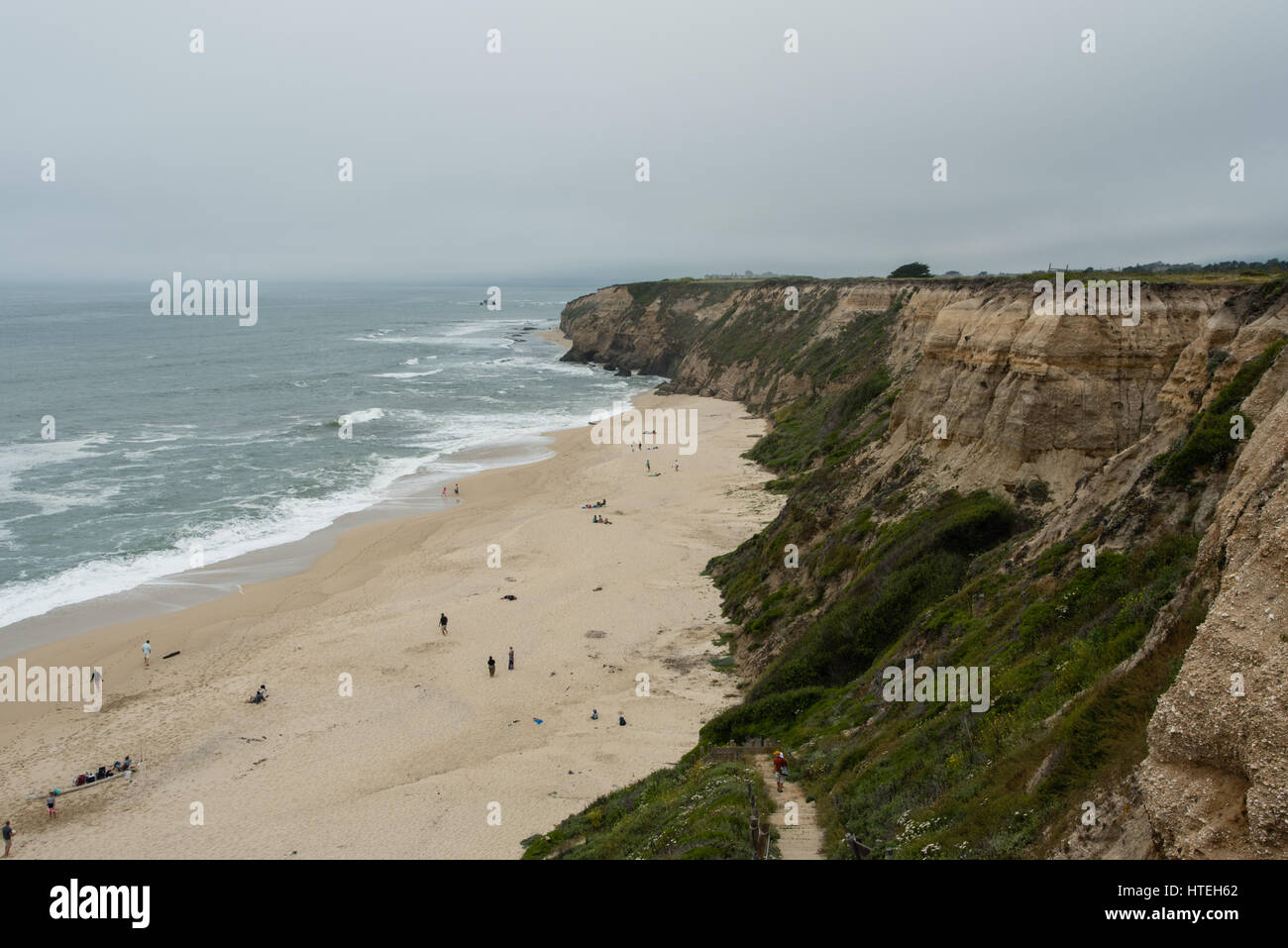 Cowell Ranch Beach, California settentrionale Foto Stock