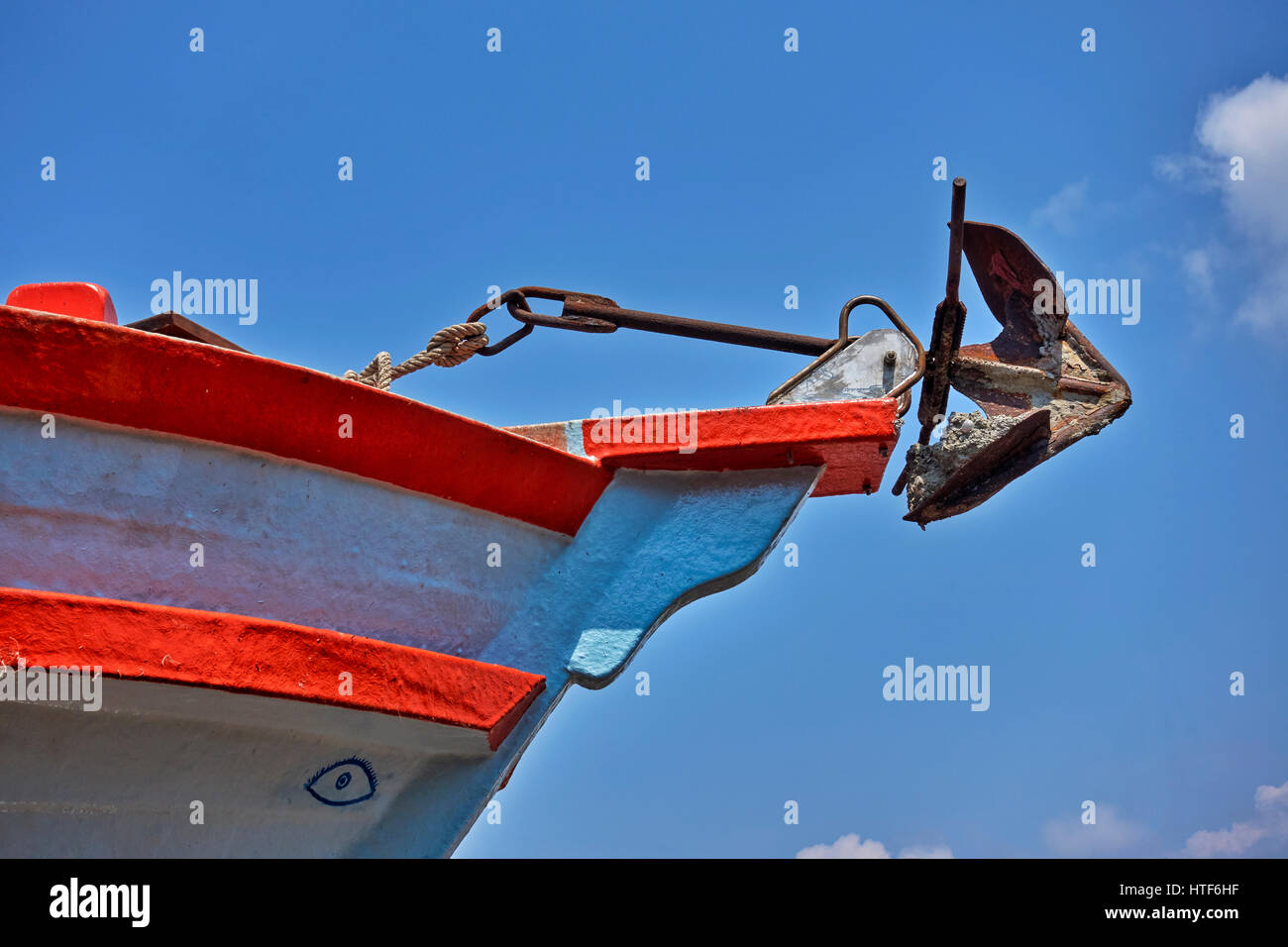 Boat Yard Thailandia, commerciale barca da pesca di riparazione e ristrutturazione cantiere. Na Klua, Pattaya, Thailandia. Foto Stock