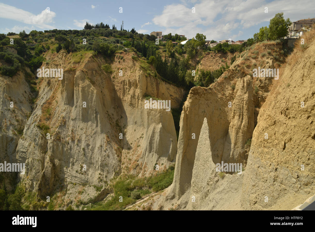 Aliano, Basilicata, Italia Foto Stock