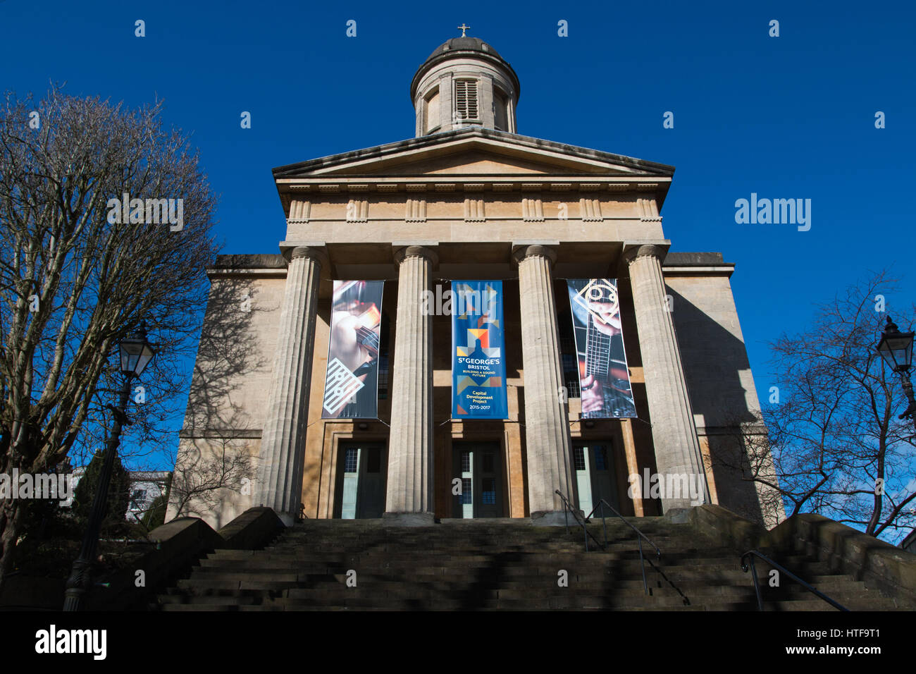 BRISTOL: St. Georges music venue Great George Street, Off park Street. Foto Stock