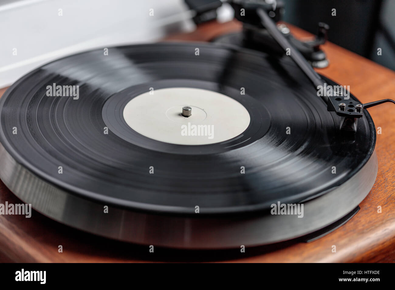 Giradischi Hi-Fi Foto Stock