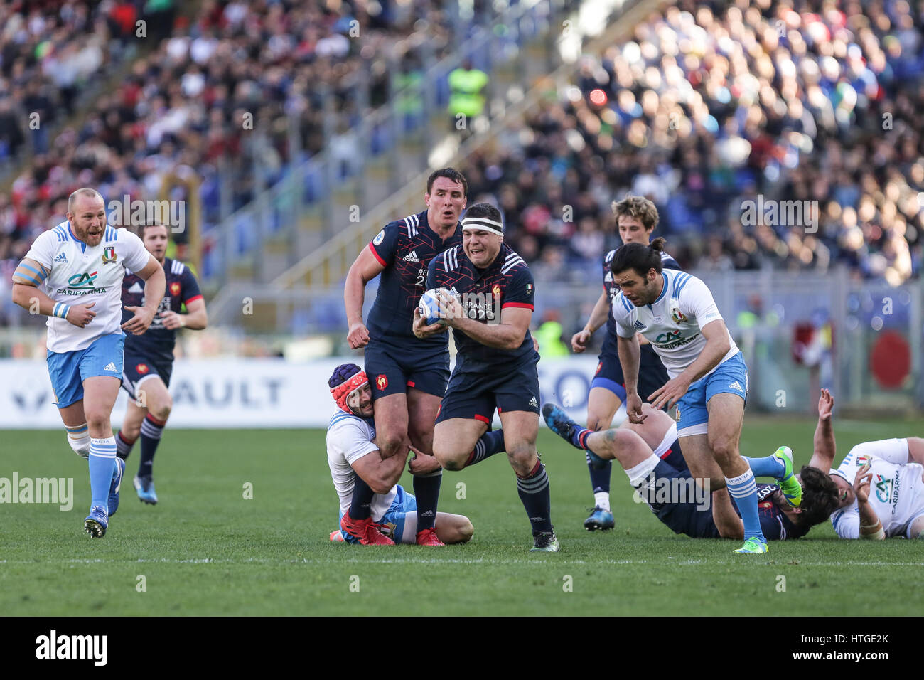 Rugby roma immagini e fotografie stock ad alta risoluzione - Alamy
