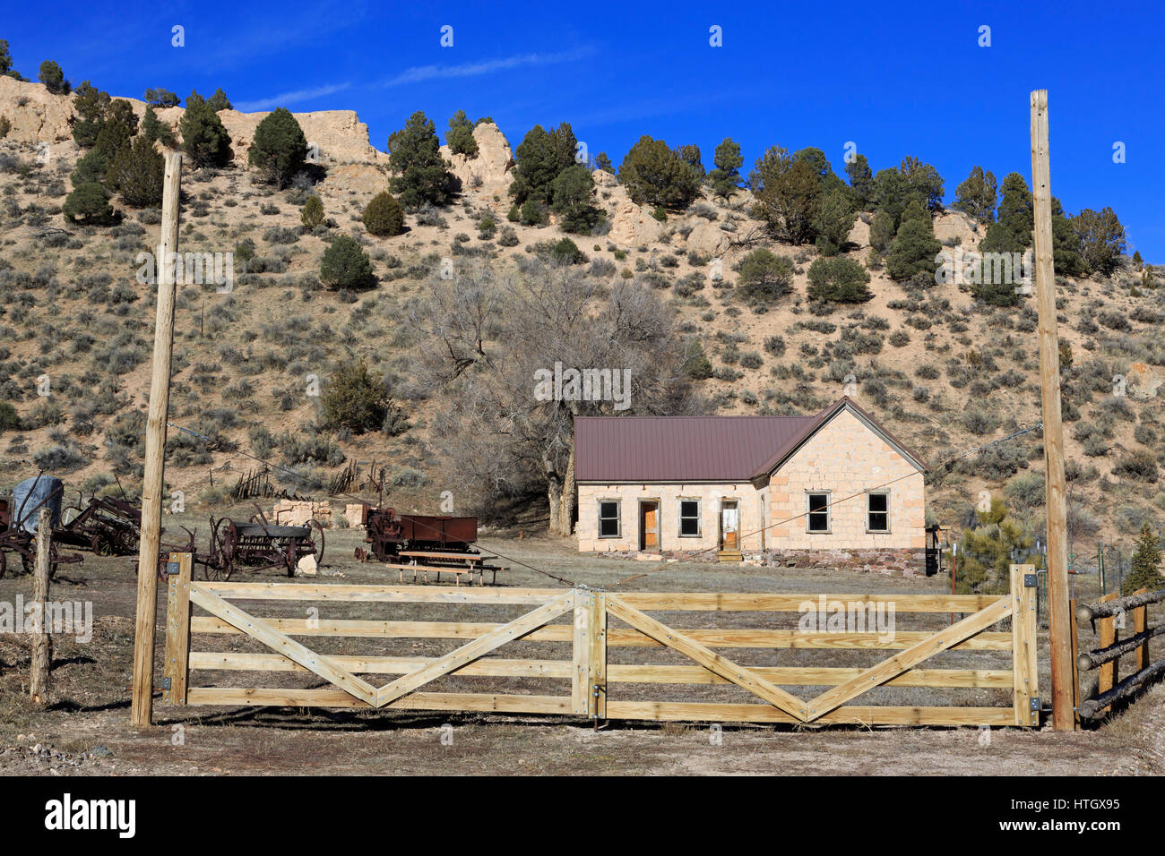 La valle della primavera del parco statale, Pioche, Nevada, STATI UNITI D'AMERICA Foto Stock