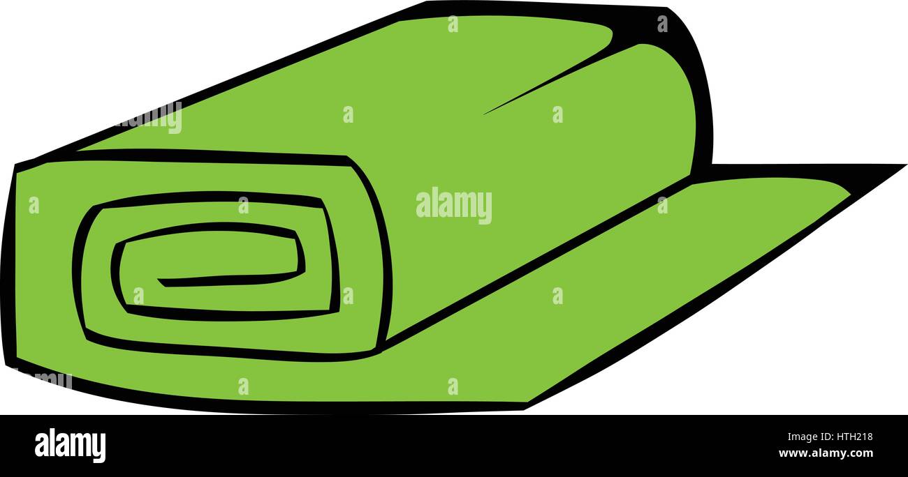 Rotolo di tessuto icona icona, cartoon Immagine e Vettoriale - Alamy