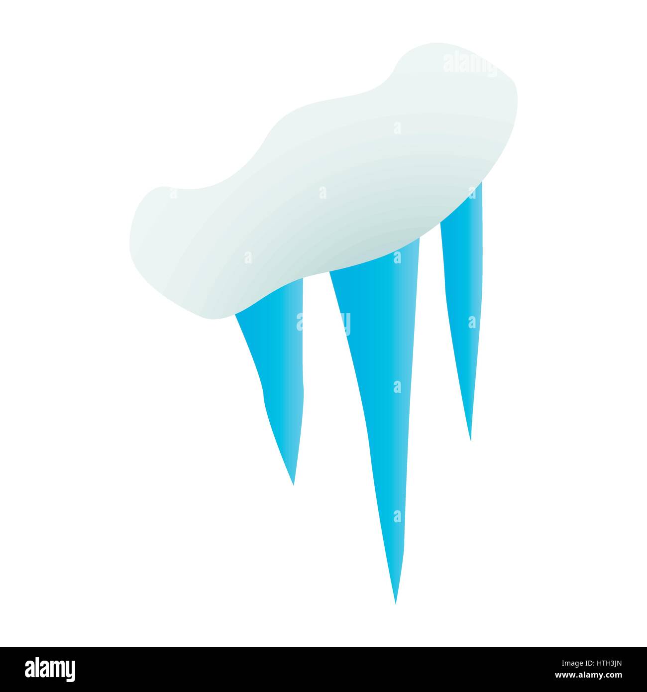 Molla icona ghiaccioli isometrica 3d style Illustrazione Vettoriale Molla icona ghiaccioli isometrica 3d style Illustrazione Vettoriale