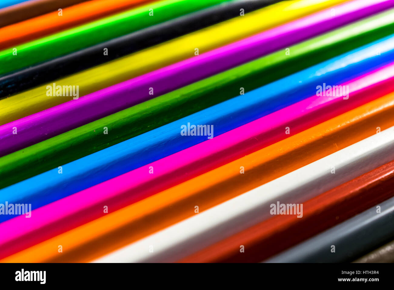 Abstract matite di colore Foto Stock