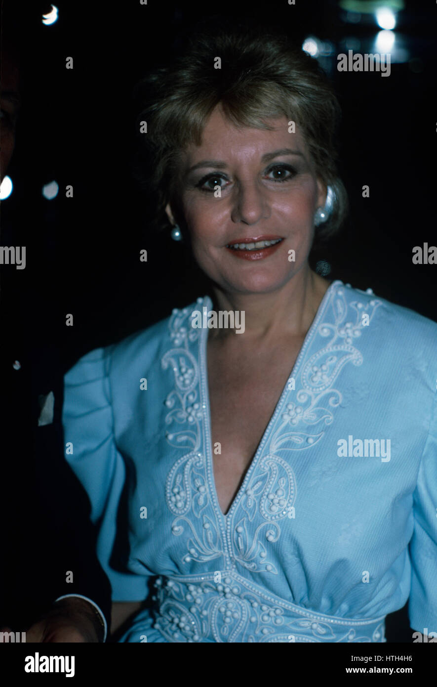 Barbara Walters fotografato Giugno 1984. Foto Stock