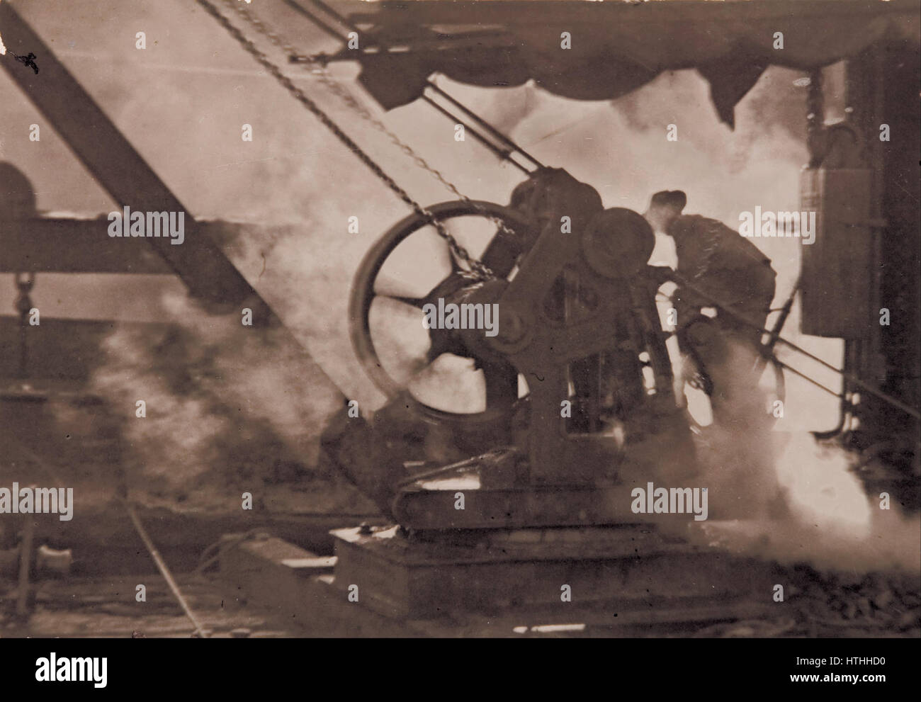 Tom H. Stoward - il verricello a vapore - Google Art Project Foto Stock