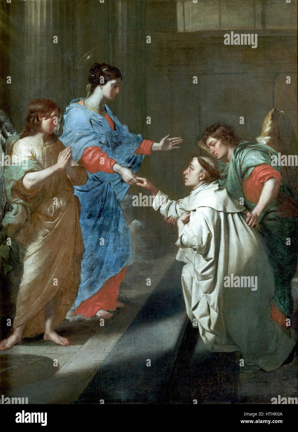 Jean-Guillaume Carlier, Mariage mystique de saint Hermann-Joseph de Steinfeld Foto Stock