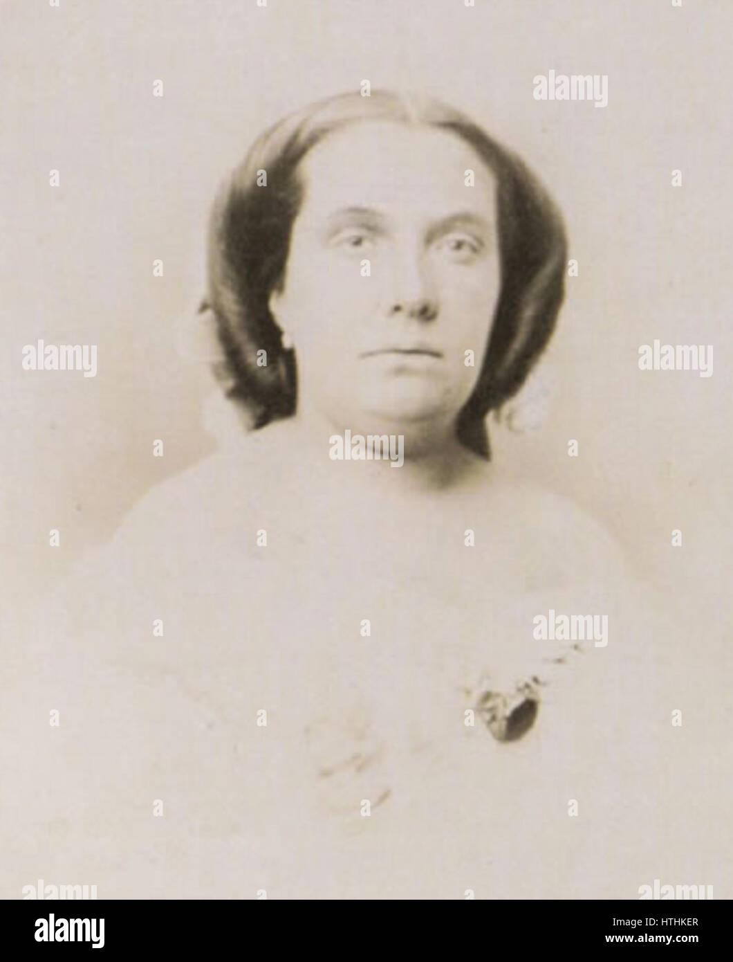 Isabel II, di Jean Laurent, circa 1860, regina di Spagna. Foto Stock