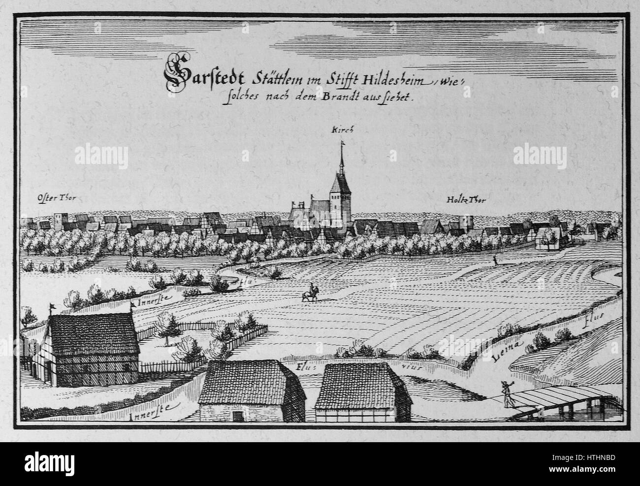 Garstedt (Merian) Foto Stock