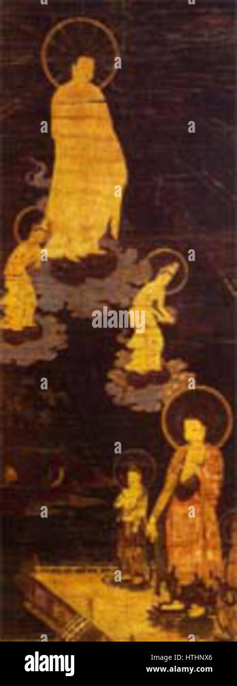 Kotohiki Hachiman Buddha (Kanonji) Foto Stock