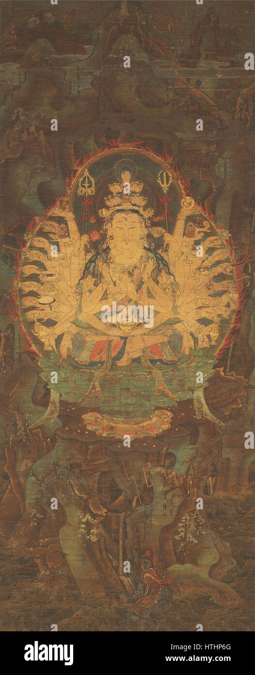 Senju Kannon (Nara Museo Nazionale) Foto Stock