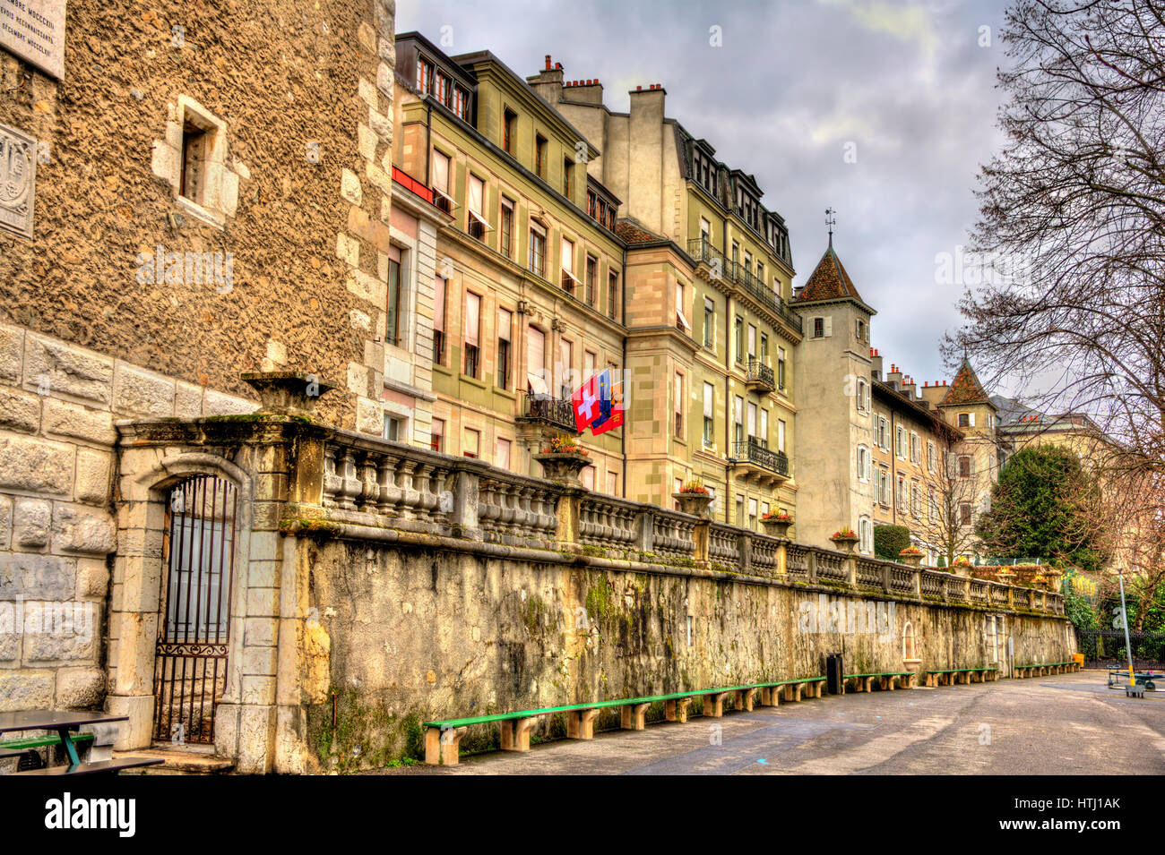 Municipio di Ginevra - Svizzera Foto Stock