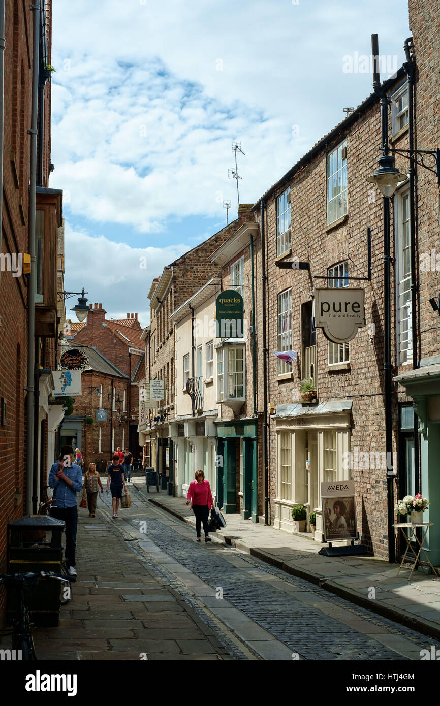 Uva Lane, York Foto Stock