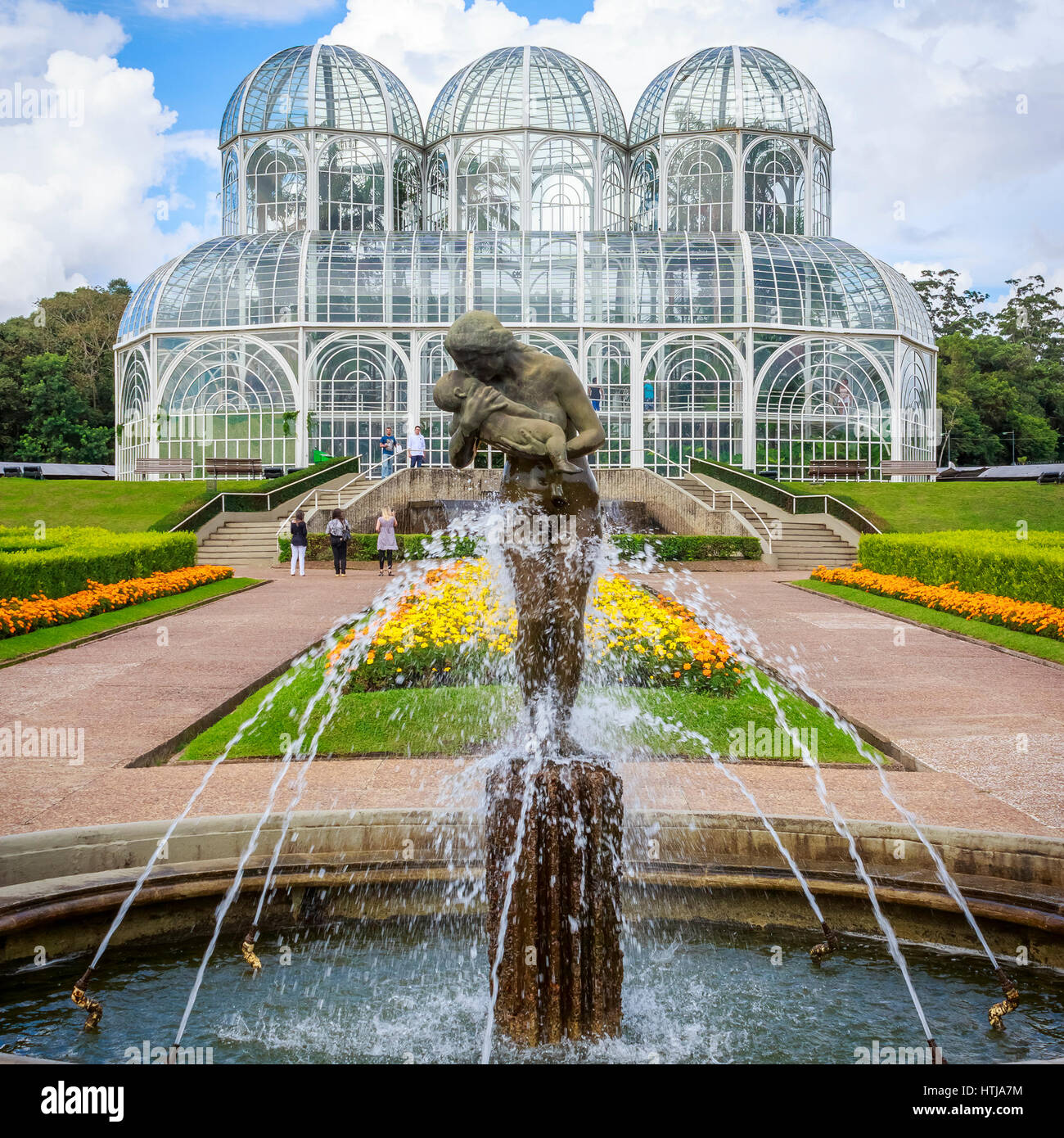 Curitiba Botanic Garden Foto Stock