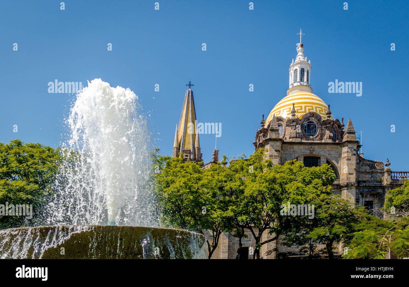 Cattedrale di Guadalajara - Guadalajara, Jalisco, Messico Foto Stock