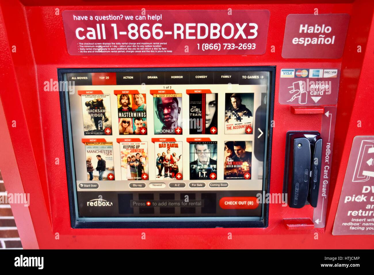 Redbox dvd rental immagini e fotografie stock ad alta risoluzione - Alamy