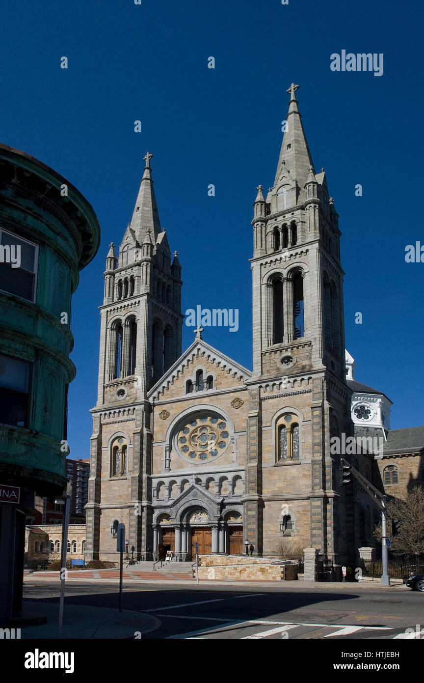 La collina di missione chiesa -- Boston, Massachusetts - La Madonna del Perpetuo Soccorso Foto Stock