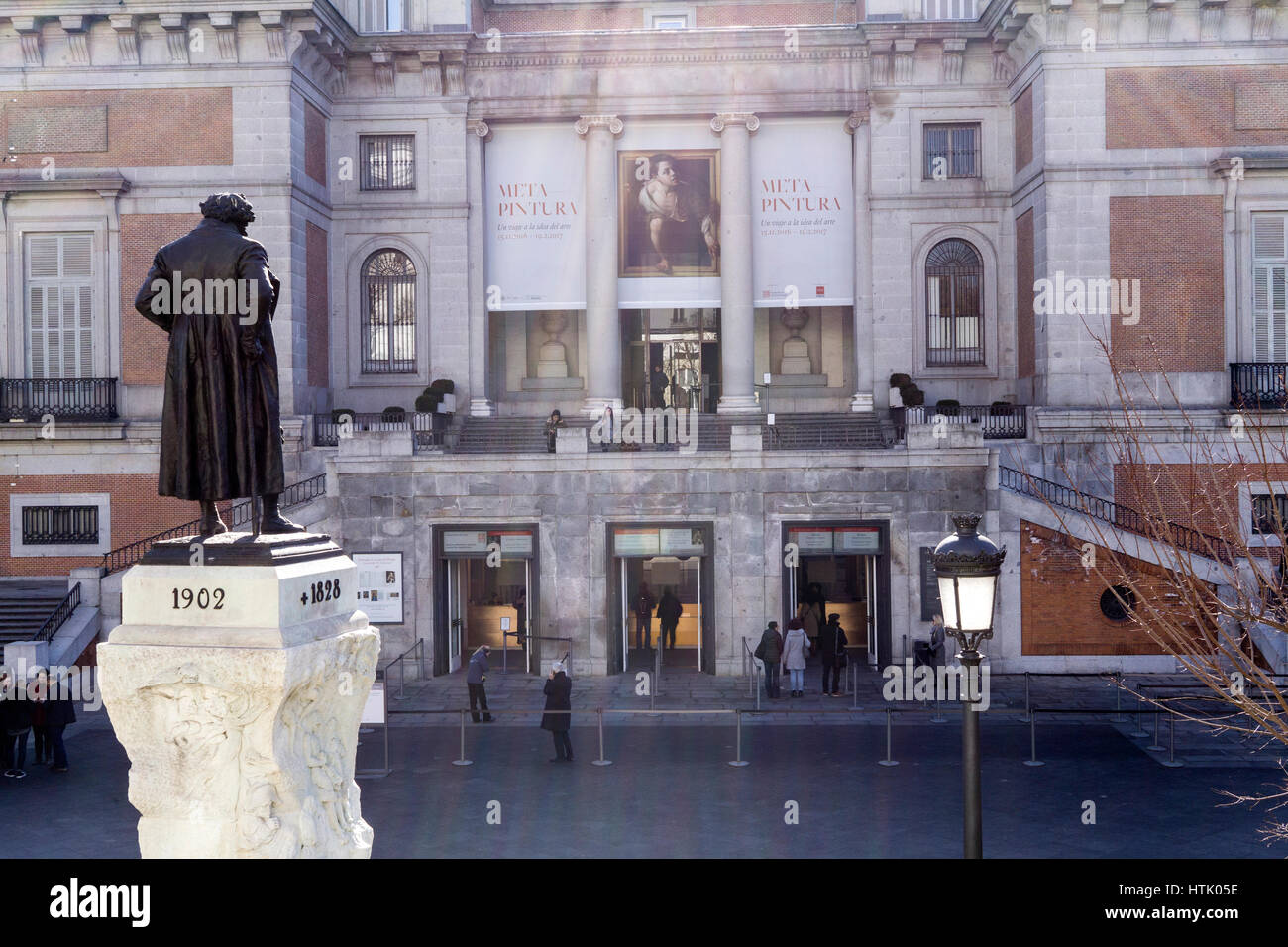 Il museo del Prado, la città di madrid, Spagna. Foto Stock