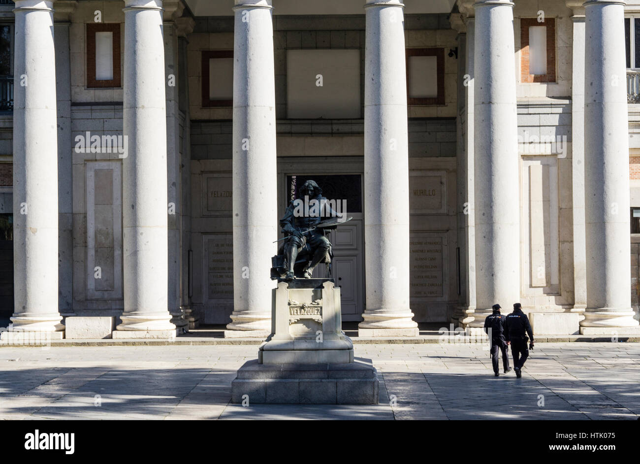 Il museo del Prado, la città di Madrid, Spagna. Foto Stock