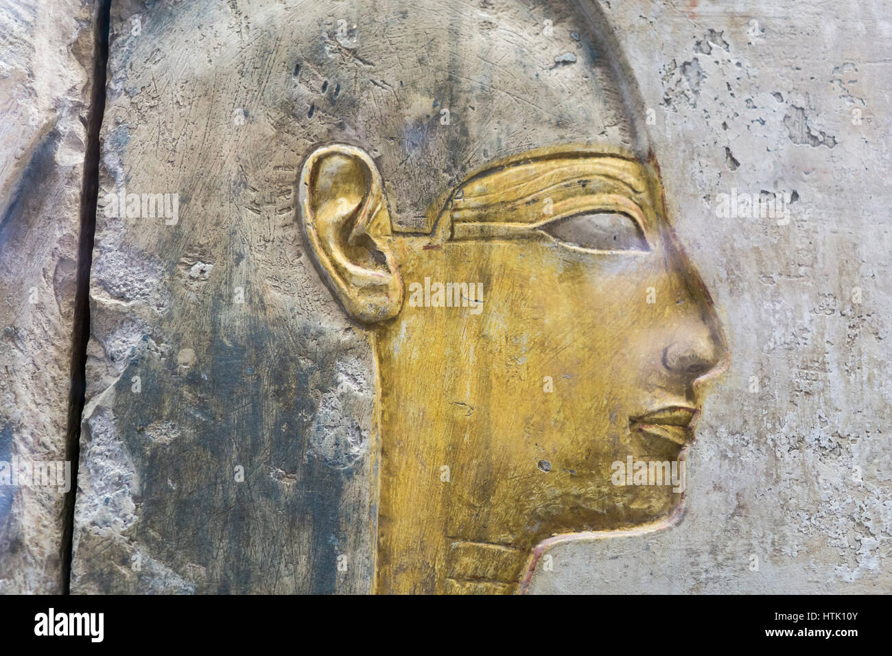Antichità egizie del museo del Louvre di Parigi, Francia. Foto Stock