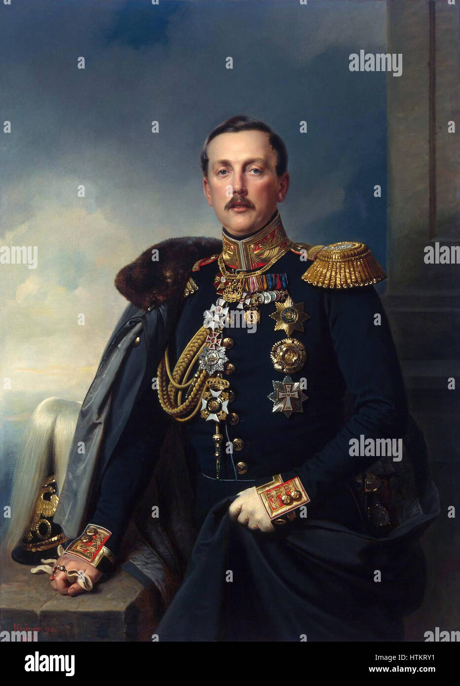 Ritratto di Suvorov un un-bu Kruger Foto Stock