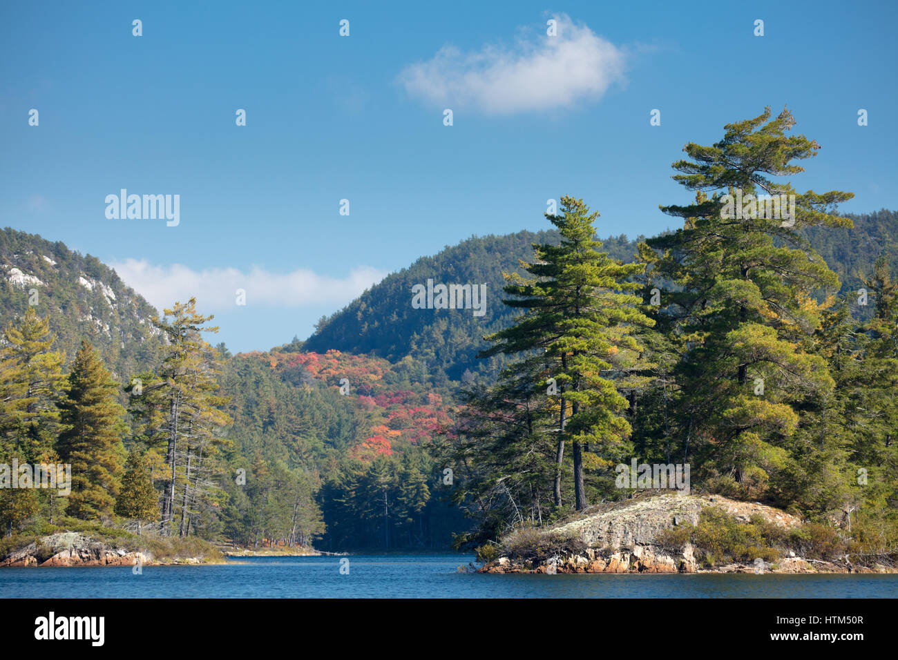 Lago di grazia, Killarney Provincial Park, Ontario, Canada Foto Stock