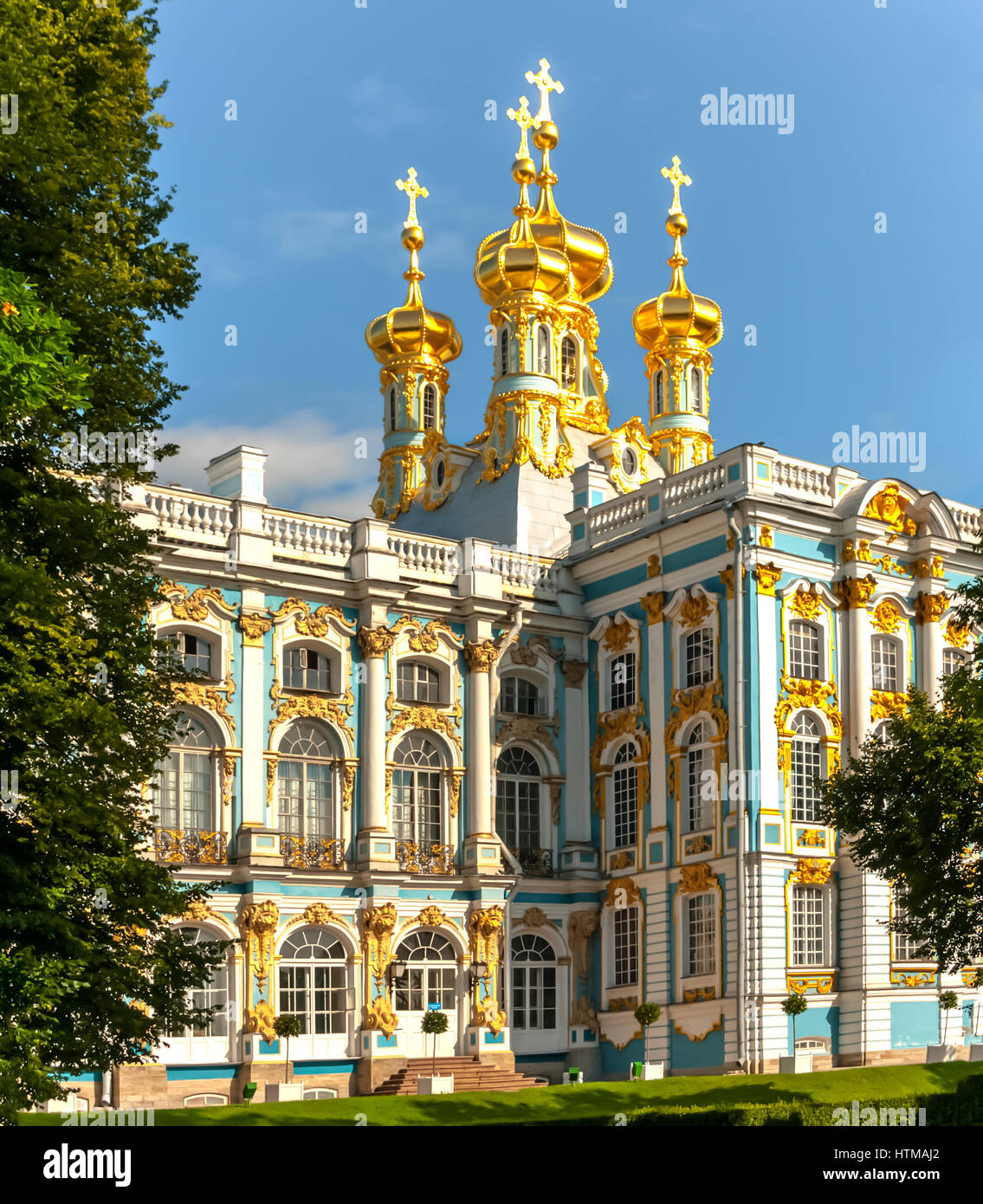 Cupola a cipolla sul Palazzo di Caterina Foto Stock