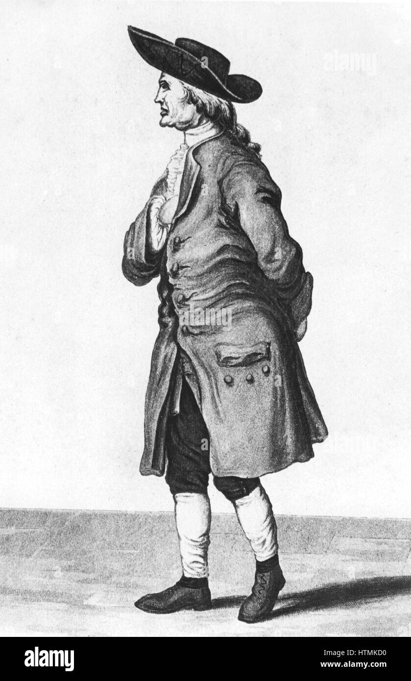 Henry Cavendish (1731-1810) inglese filosofo naturale e farmacia. Cavendish laboratorio fisico, Cambridge, chiamato dopo di lui. Litografia pubblicata c 1851 Foto Stock