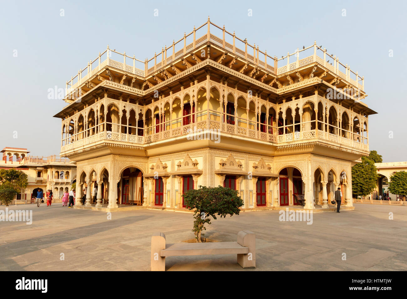 Palazzo di Città, Jaipur, India Foto Stock