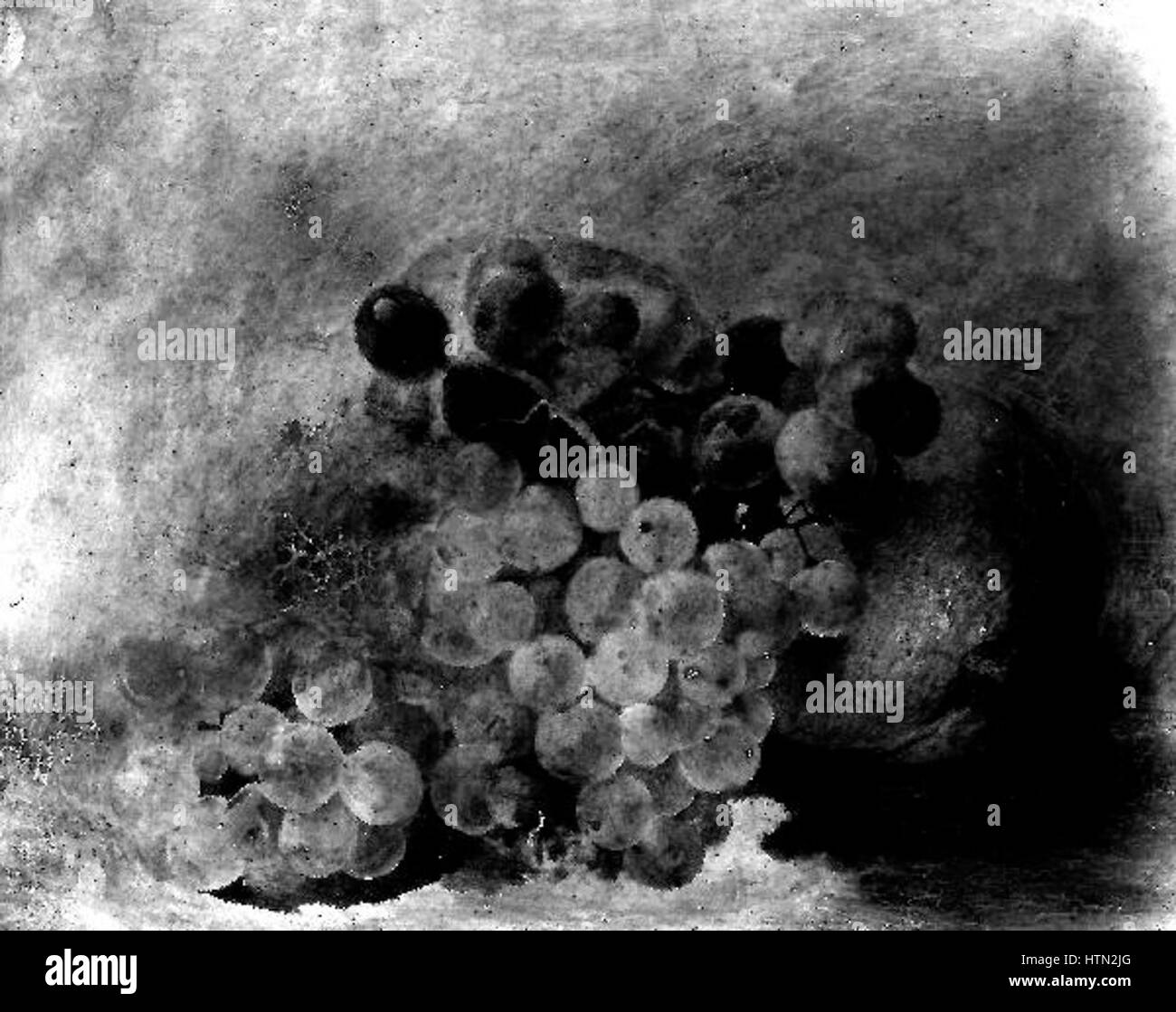 Il "vigneto di Zatisi" di Josef Navratil (natura morta con vino) cattura una dettagliata disposizione di natura morta con vino e oggetti vari. L'opera mostra l'abilità di Navratil nel rendere la luce e la consistenza in una classica composizione di natura morta. Foto Stock