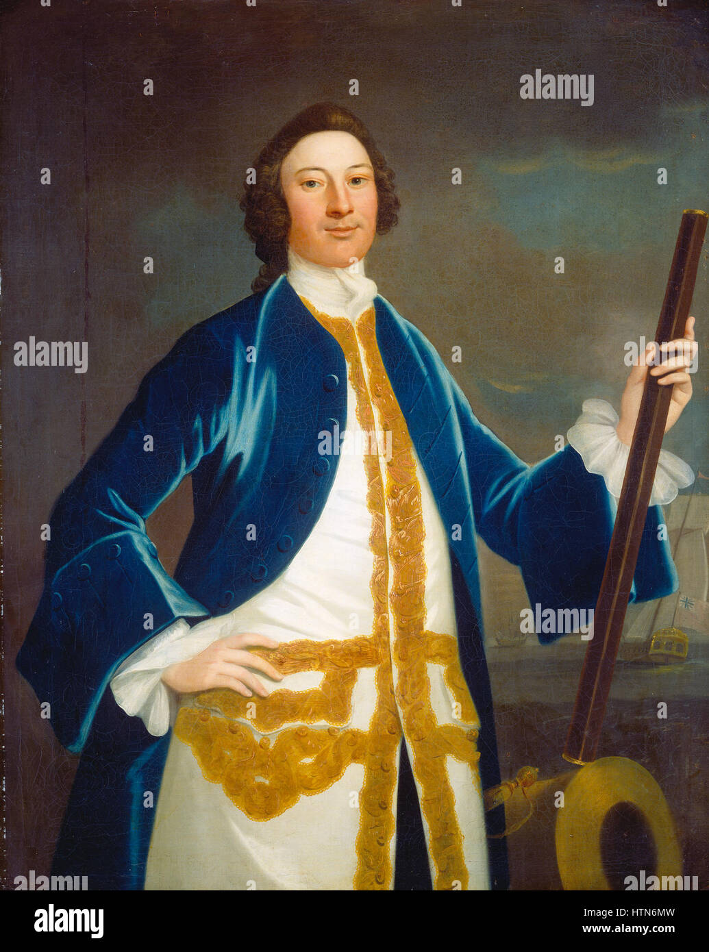 Unidentified Navy Officer G-000587 Foto Stock