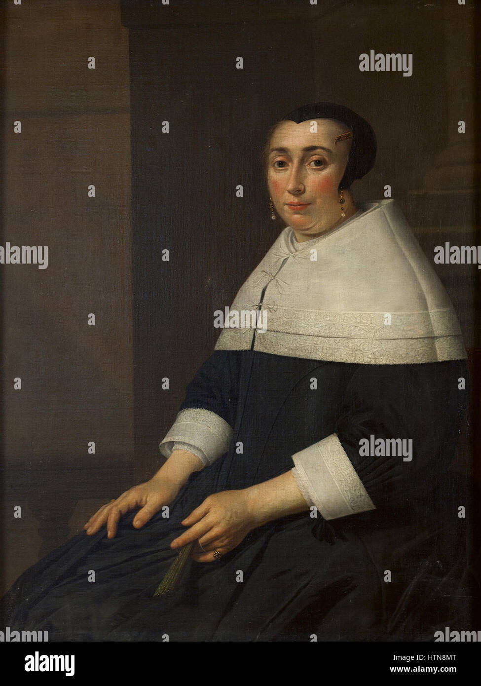 Ritratto di una donna sconosciuta (Vliet) Foto Stock