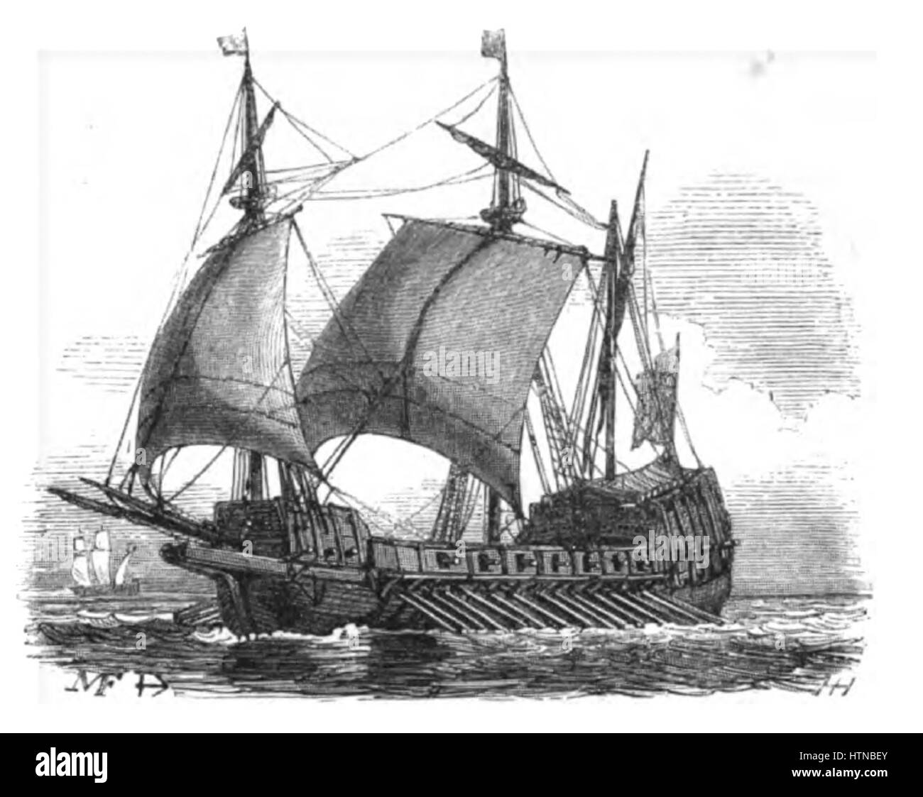 Un'opera d'arte intitolata "la Marine-Pacini-42", dettagli non specificati. Foto Stock